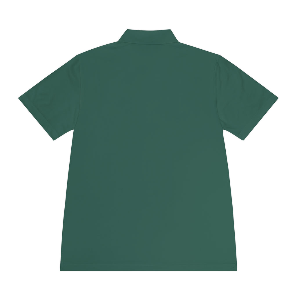 'Stand on Guard' Crest Polo — Men's Sport Performance Shirt