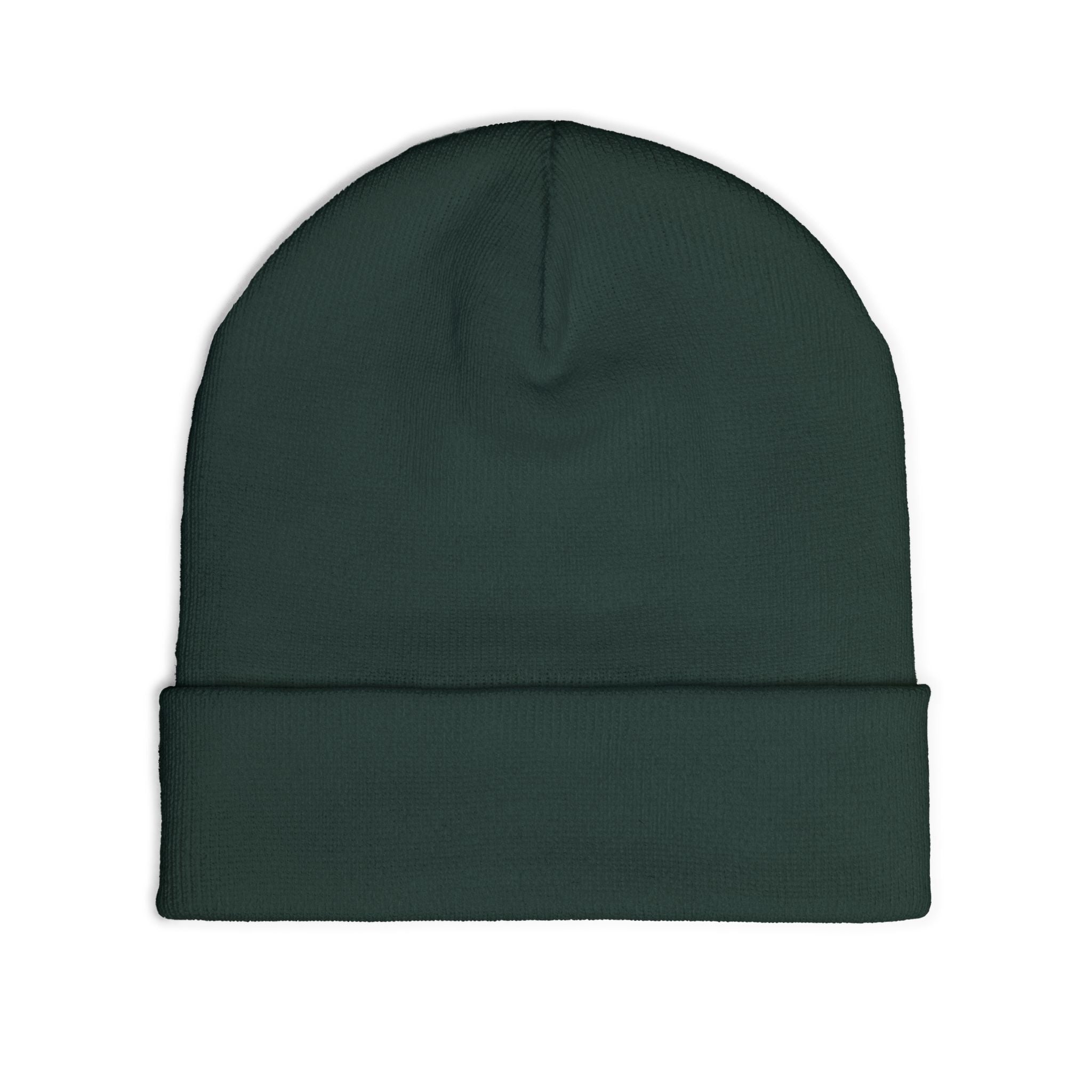 Embroidered 'Stand on Guard' Knit Beanie — Signature Patch Winter Hat