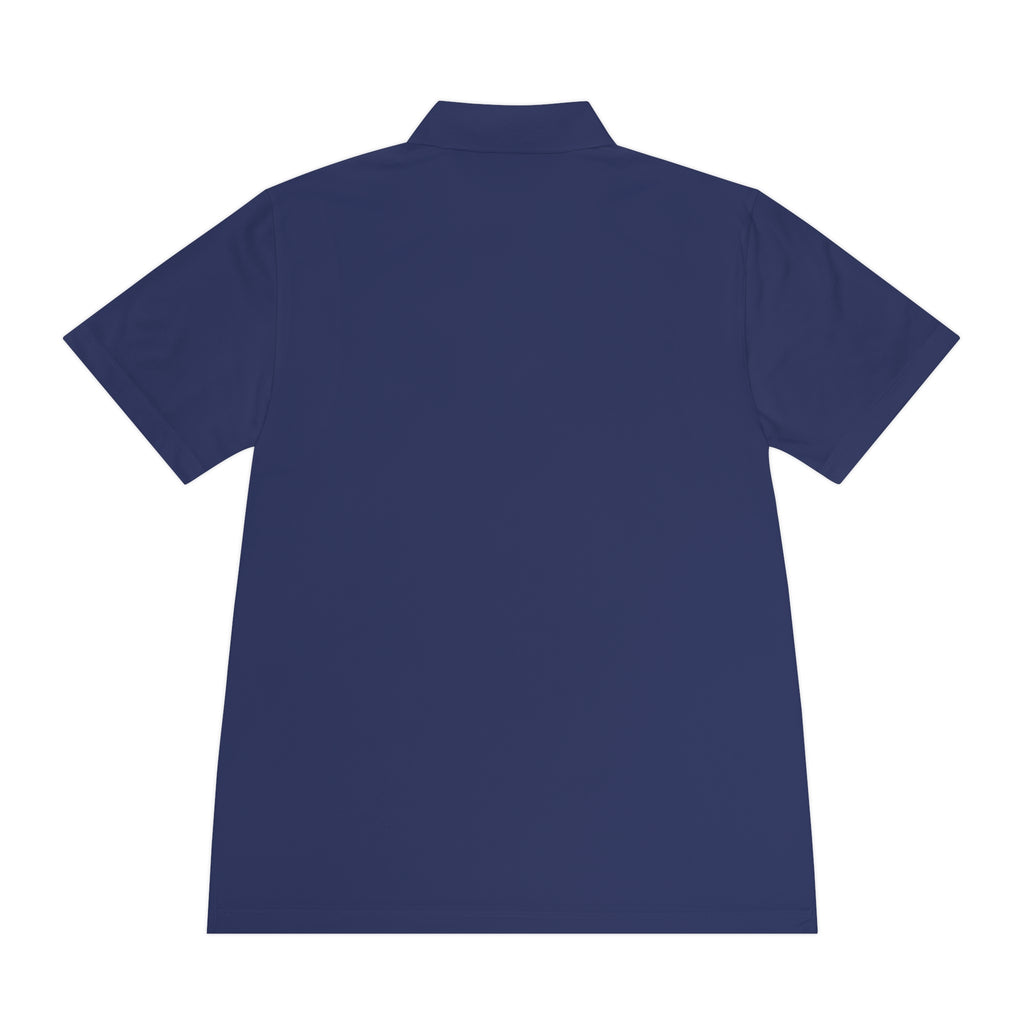 'Stand on Guard' Crest Polo — Men's Sport Performance Shirt