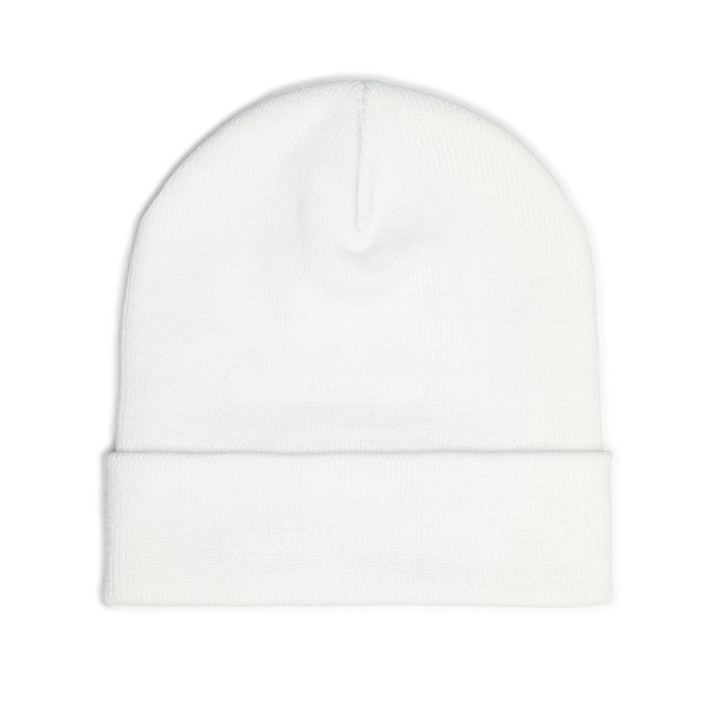 Embroidered 'Stand on Guard' Knit Beanie — Signature Patch Winter Hat