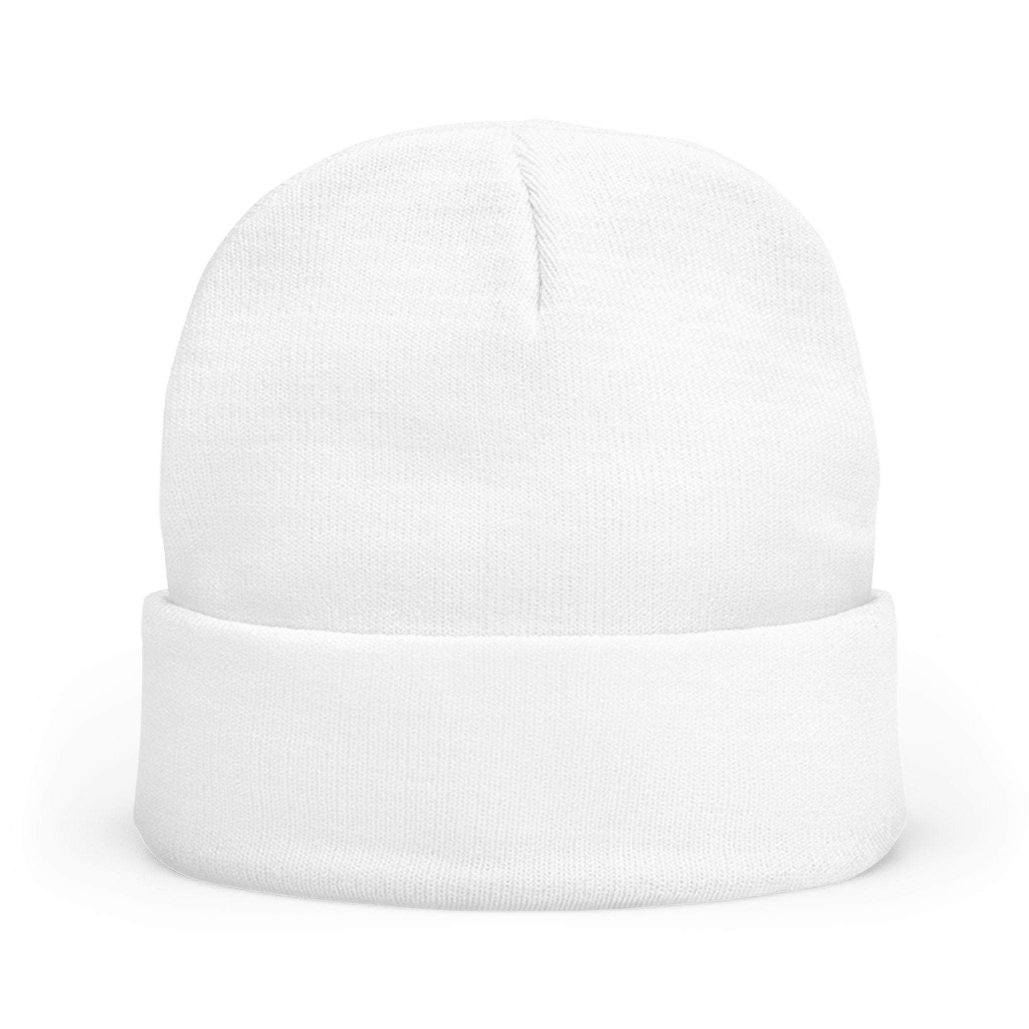 Embroidered 'Stand on Guard' Knit Beanie — Signature Patch Winter Hat