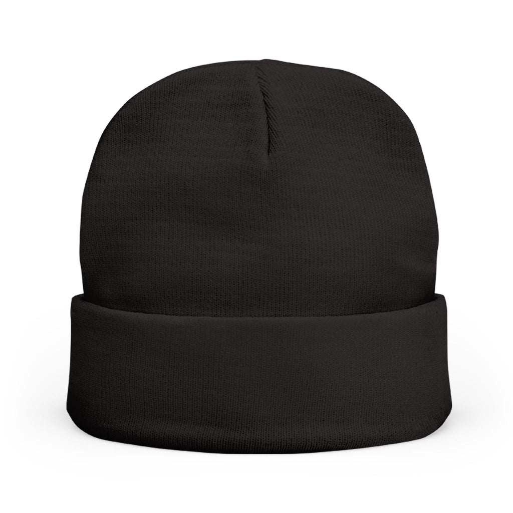 Embroidered 'Stand on Guard' Knit Beanie — Signature Patch Winter Hat
