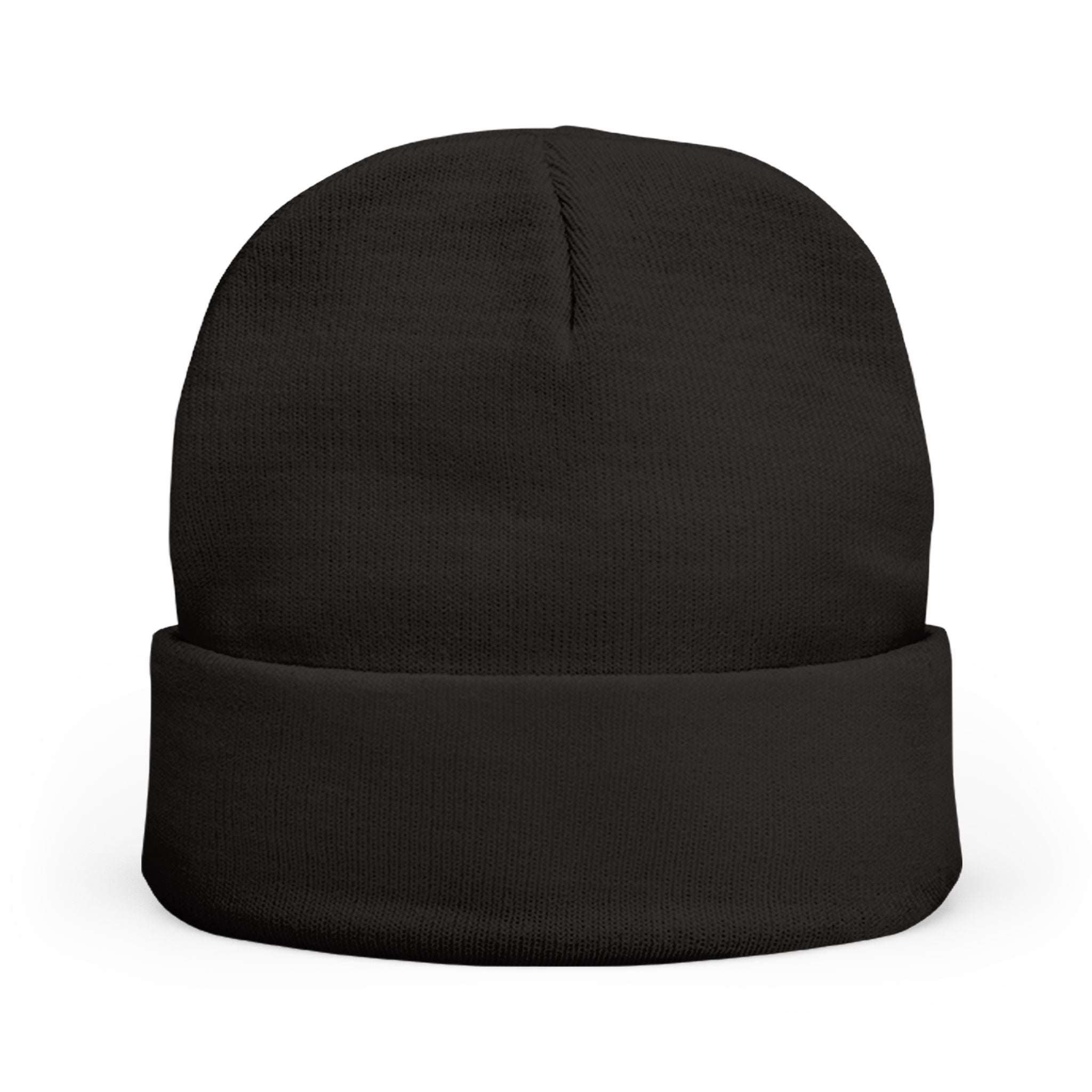 Embroidered 'Stand on Guard' Knit Beanie — Signature Patch Winter Hat
